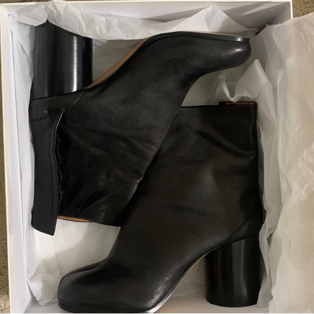 Maison Margiela Tabi leather split-toe ankle boots - Picture 6 of 11
